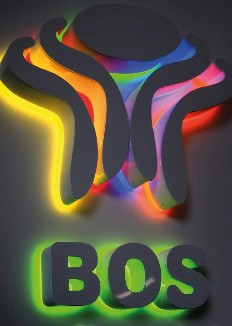 3D Logo – Werbetechnik und Schilder